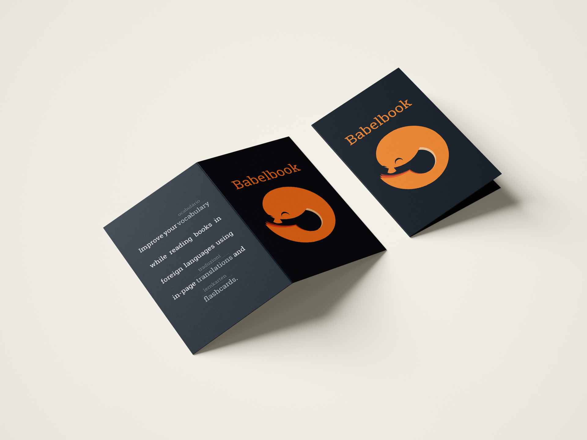 Yoshi Hoet Design -  Babelbook businesscard1