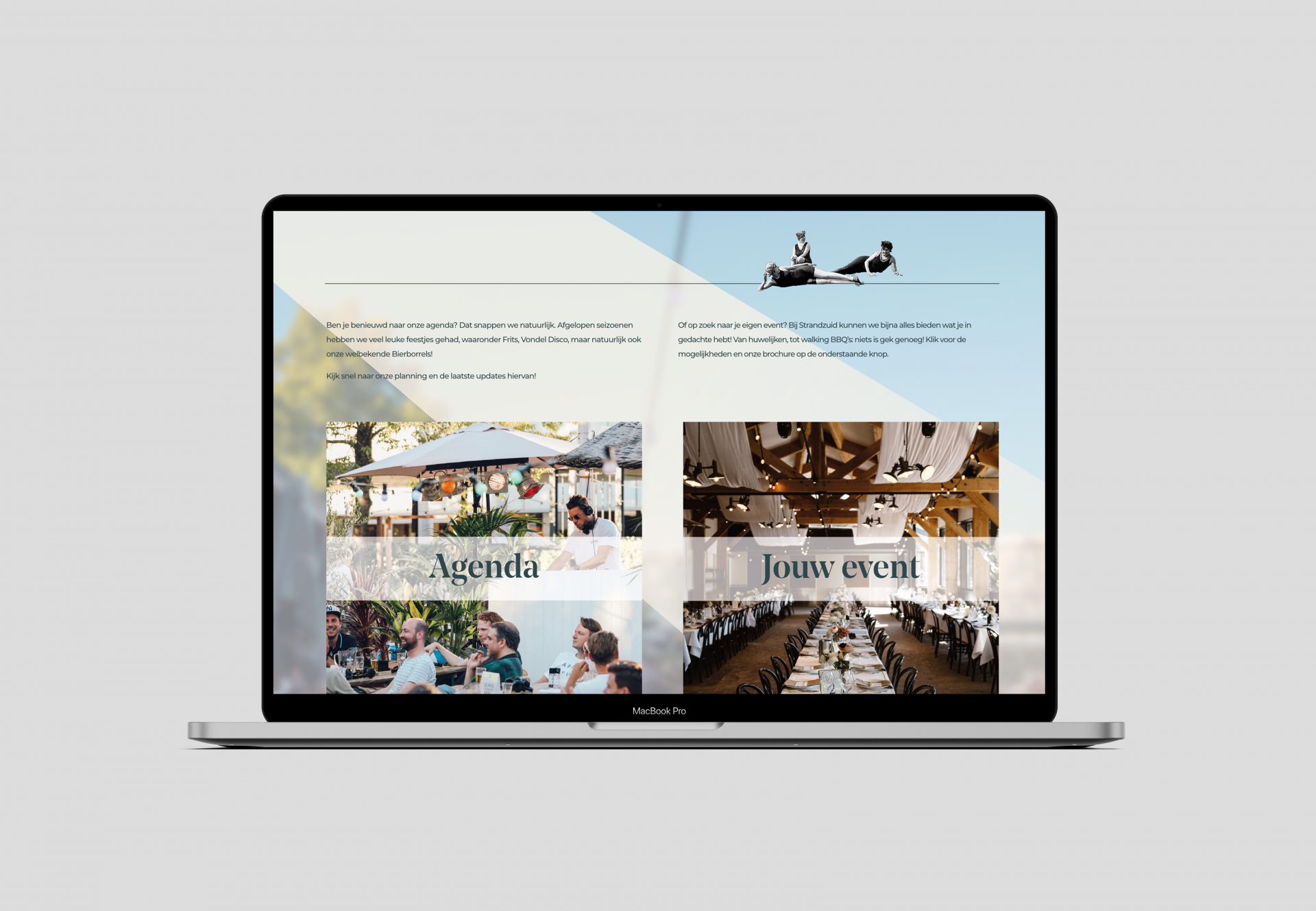 Yoshi Hoet Design -  website eventpage sz