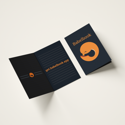 Yoshi Hoet Design -  Babelbook businesscard2